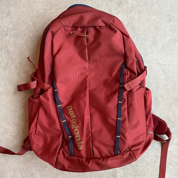 Patagonia Other - Patagonia Refugio backpack, burgundy-blue-tan, 28L